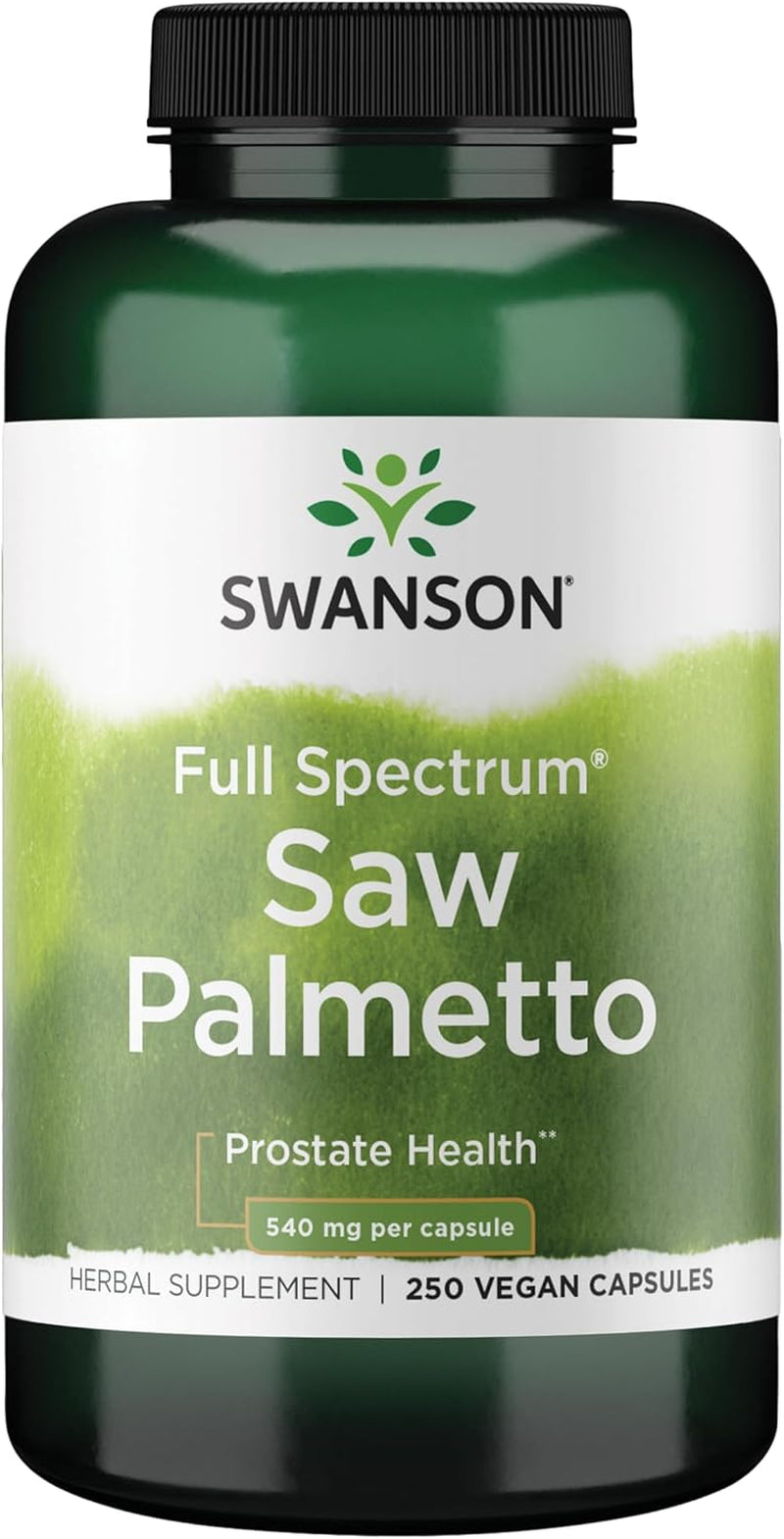 Saw Palmetto Herbal Supplement 540 Mg 250 Capsules